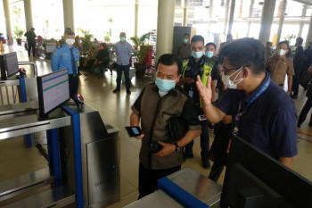 Gubernur Jambi apresiasi sistem validasi digital di Bandara Sultan Thaha