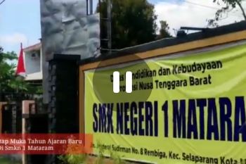 SMKN 1 Mataram terapkan prokes pembelajaran tatap muka