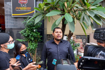 Nikholas Sean Purnama siap hadapi laporan Ayu Thalia