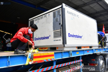583.400 dosis vaksin COVID-19 Astra Zeneca tiba di Indonesia