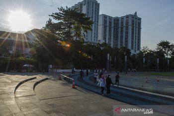 Lapangan Gasibu Bandung kembali dibuka