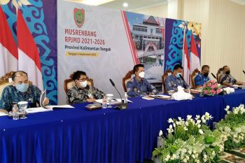 Bupati Barut ikuti musrenbang rancangan RPJMD Kalteng
