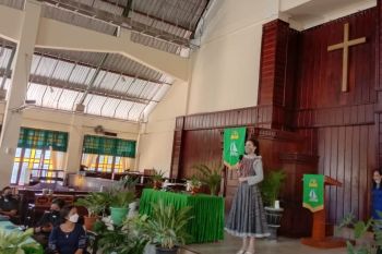 Ratusan jemaat Emaus Kupang jalani vaksinasi COVID-19