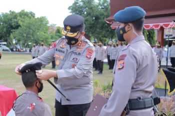 Kapolda NTB pimpin penutupan pembaretan bintara remaja