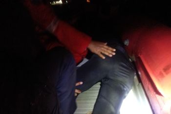 ABK Nusa Wangi dihantam jangkar kapal hingga wajahnya robek