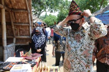 Saat peluncuran Desa Emas di Lampung, LaNyalla tegaskan pentingnya pembangunan desa