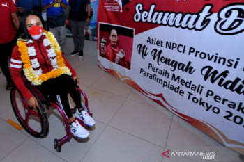 Paralimpiade Tokyo : Ni Nengah Widiasih tiba di Bali usai raih perak