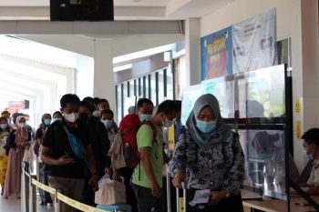 Sektor penerbangan di Lampung berangsur pulih, dalam tiga hari capai 916-1.400 orang