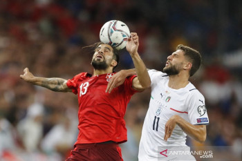 Italia vs Swiss bermain imbang 0-0