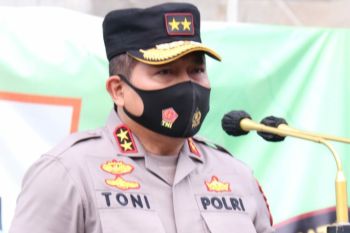 Polda Sumsel galakkan vaksinasi massal wujudkan  kekebalan kelompok