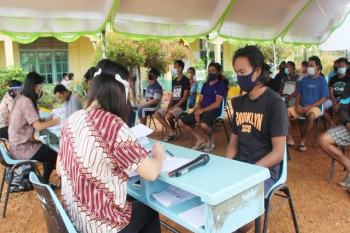 PT Unggul Lestari gelar vaksinasi COVID-19 untuk 1.000 pekerja