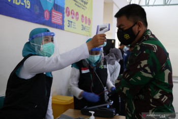 Kodim 0730 menggelar Gerakan Serbuan Vaksinasi 100 ribu dosis