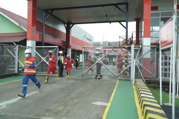 Pertamina Patra Niaga gelar simulasi penanganan keadaan darurat di Lahat