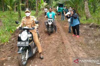 Pemkab Bangka buka jalan 500 meter akses untuk para nelayan