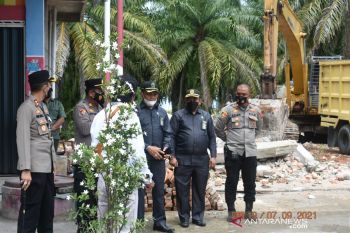 Amankan eksekusi bangunan toko, Polres Agam kerahkan 40 orang personel