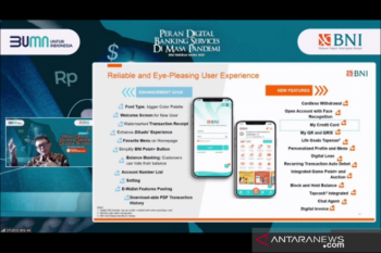 Tampilan dan fitur baru mobile banking BNI disesuaikan selera milenial