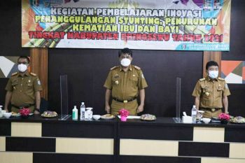 Pringsewu selenggarakan kegiatan pembelajaran inovasi penanggulangan stunting