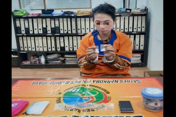 Polisi tangkap seorang wanita di Muara Teweh miliki sabu 8,48 gram