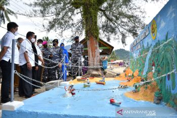 Ini dukungan PT Semen Padang pada Program Rumah Pelangi KBN, diapresiasi Danlantamal II