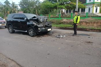 Mobil Bupati Merangin alami kecelakaan di Batanghari