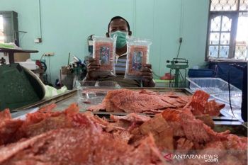 Usaha dendeng sotong  Tanjungpinang terpuruk didera pandemi
