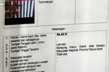 Polisi: Pimpinan KNPB Silas Ki merupakan otak penyerangan Posramil Kisor Maybrat