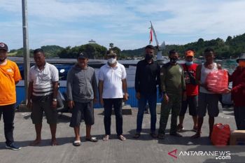 KM Tiga Putri 2 berhasil dievakuasi ke pelabuhan Minahasa Tenggara