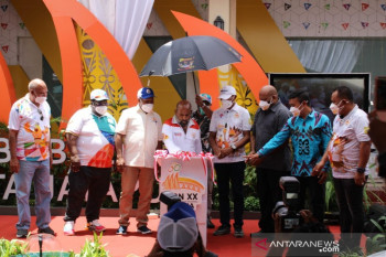 Gubernur Papua Lukas Enembe apresiasi konsistensi Presiden Jokowi terkait PON XX