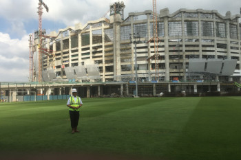 Jakarta International Stadium terapkan peresapan air hujan