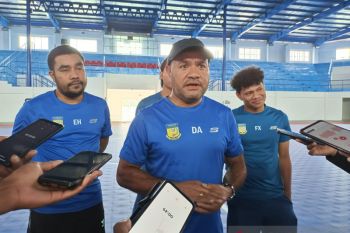 PON Papua- Tim futsal Papua targetkan medali emas di PON XX