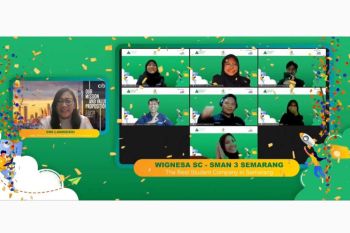 5 sekolah di Semarang bersaing di "Student Company Competition"