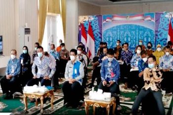 Pemkab Barut ikuti rakor pemberantasan tindak pidana korupsi