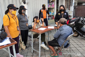 Tim Yustisi Denpasar jaring puluhan warga pelanggar prokes