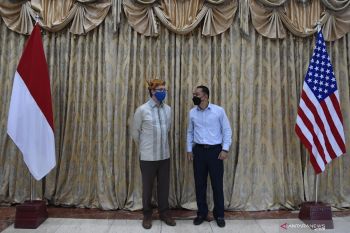 Pertemuan Wali Kota Surabaya dengan Konjen AS
