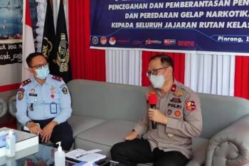 Kepala BNNP Sulsel edukasi bahaya peredaran narkoba di Rutan Kelas IIB Pinrang