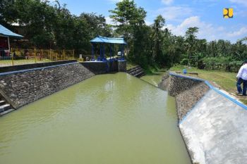 Kementerian PUPR tingkatkan sistem irigasi Way Tebu Lampung