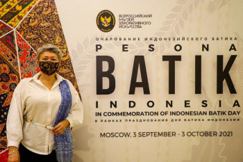 Sebulan penuh batik Indonesia hiasi museum di Moskow
