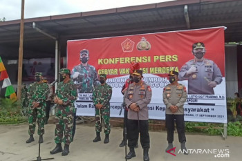 TNI-Polri bantu genjot vaksinasi COVID-19 di Kota Medan