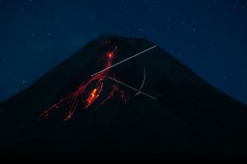 Gunung Merapi 144 kali meluncurkan guguran lava selama sepekan