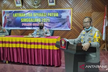 Polres Solok Kota gelar operasi patuh singgalang 2021