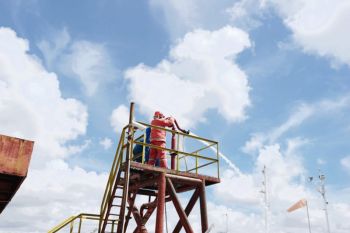 Pertamina Patra Niaga gelar simulasi operasi keadaan darurat level 0 di Area Dermaga FT