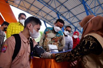 2,13 juta warga Sulsel telah divaksinasi COVID-19 dosis pertama