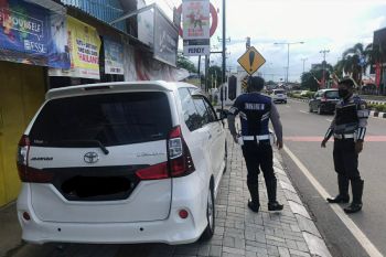 Dinas Perhubungan Palu  bentuk Satgas Penertiban Parkir di tepi jalan