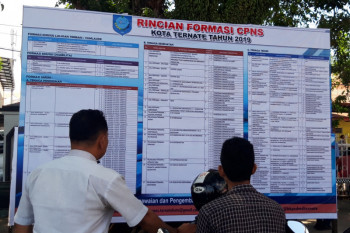 Sejumlah kabupaten/kota di Malut sampaikan jadwal seleksi CPNS