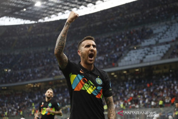 Hasil lengkap dan klasemen Liga Italia: Inter di puncak