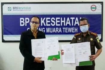 Kejari Barut dan dinas terkait dukung penegakkan fungsi kepatuhan