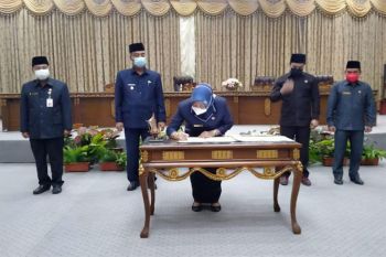 DPRD dan Pemkab Barut teken kesepakatan rancangan Perubahan APBD
