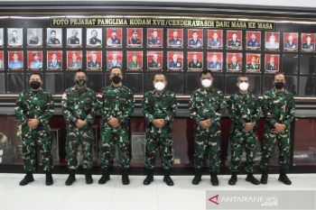 Kaskogabwilhan III kunjungan kerja ke Kodam XVII/Cenderawasih