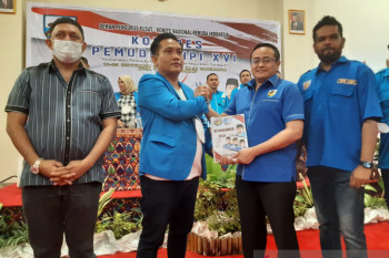 Raden Andreas Nandiwardhana terpilih jadi Ketua Umum KNPI versi Abdul Aziz