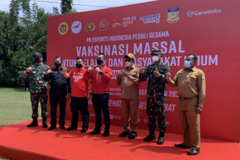 PON Papua-PB ESI gelar vaksinasi jelang pertandingan PON XX